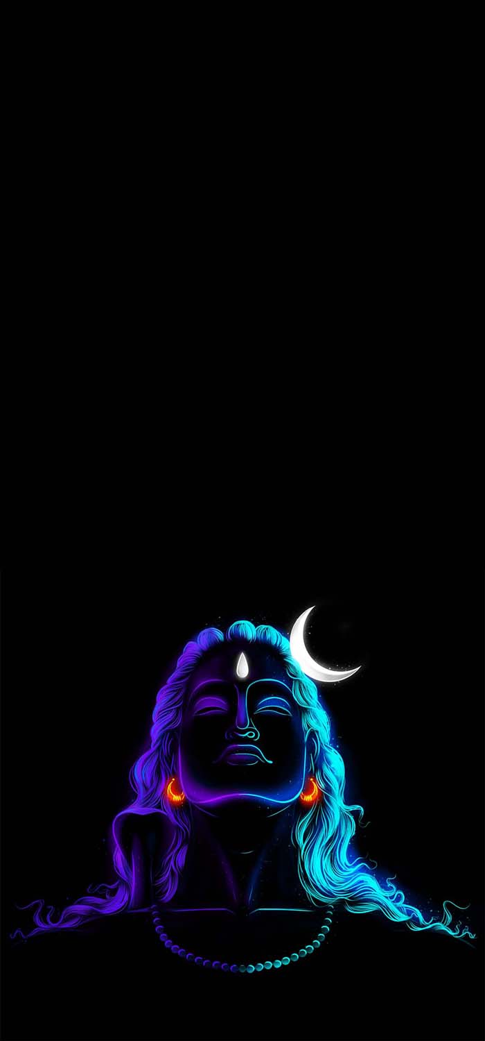 Amoled Mahadev iPhone Wallpaper