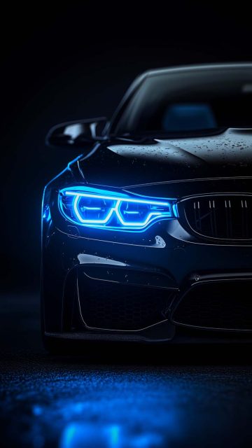 BMW Lights iPhone Wallpaper