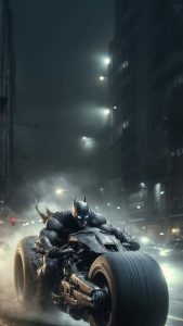 Batbike iPhone Wallpaper