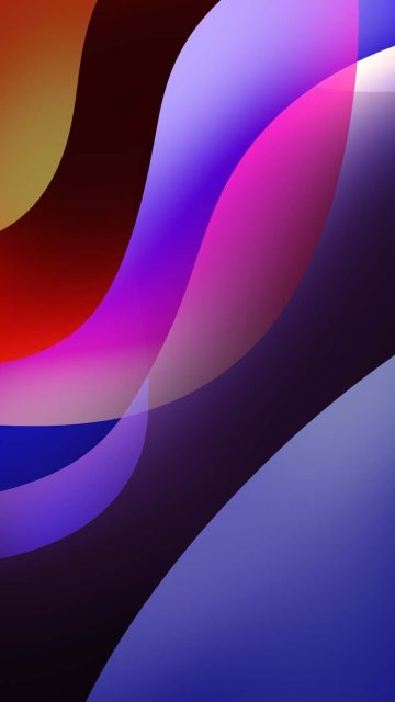 Colorful Abstract Intersection iPhone Wallpaper