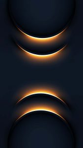 Dark Spheres iPhone Wallpaper