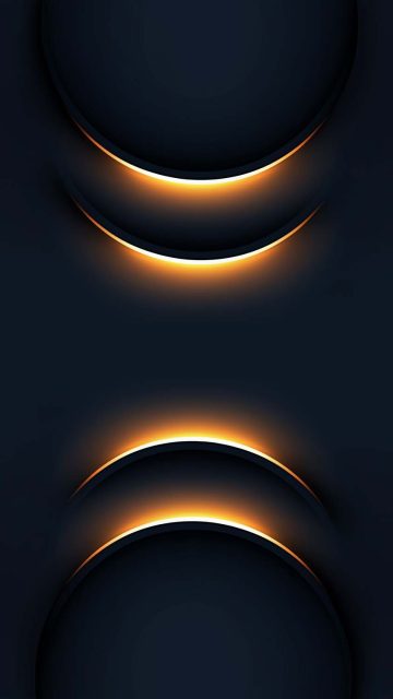 Dark Spheres iPhone Wallpaper