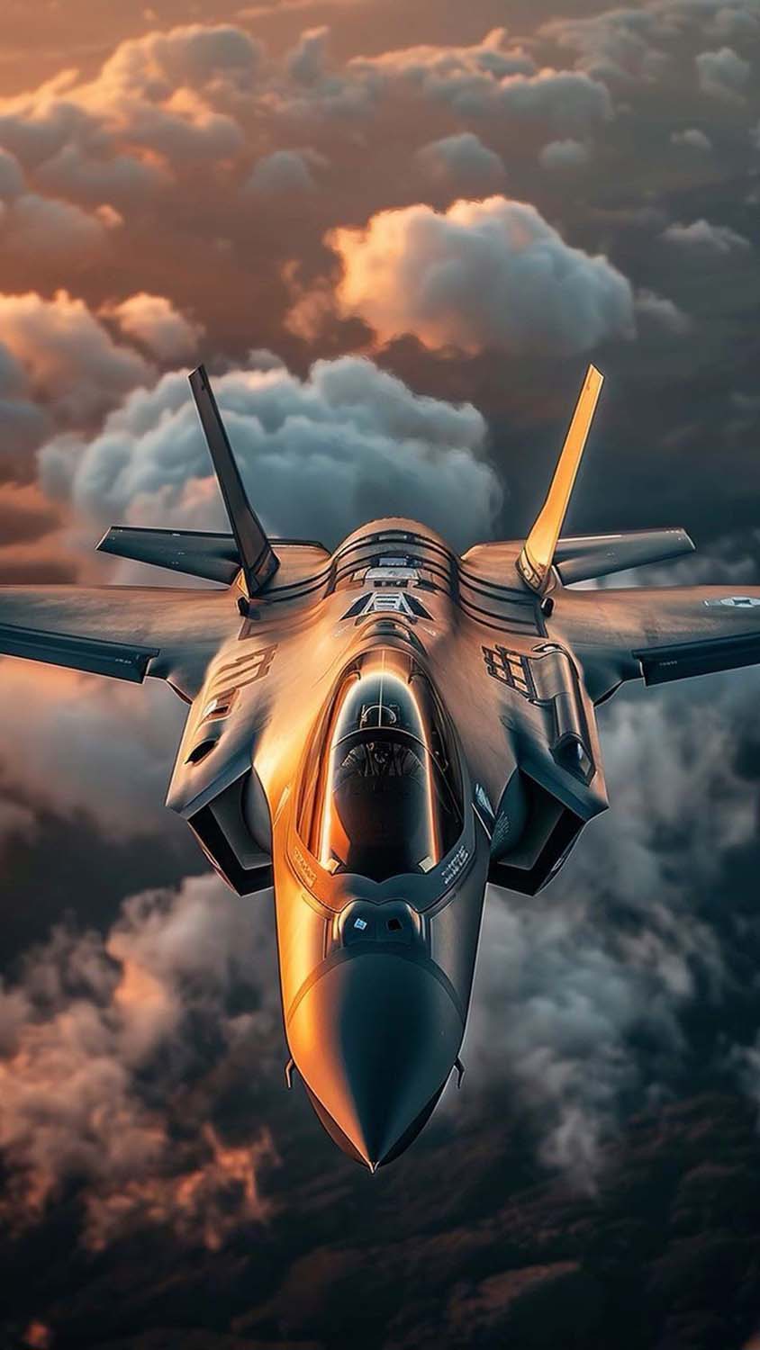 Fighter Jet F 35 iPhone Wallpaper