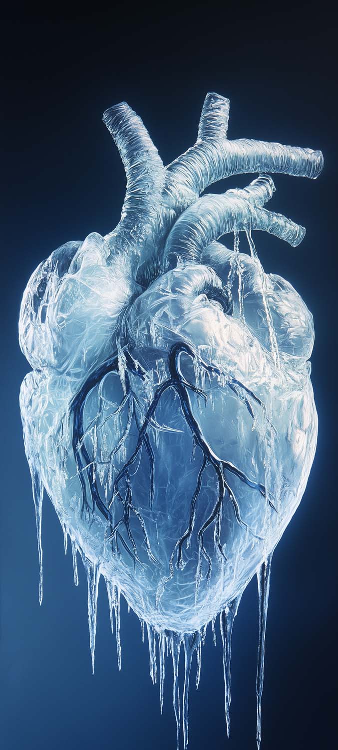 Frozen Heart iPhone Wallpaper