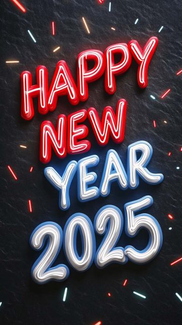 Happy New Year 2025 Wallpaper