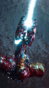 Iron Man Nanotechnology Weapon iPhone Wallpaper