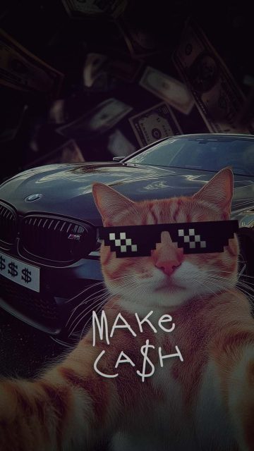 Make Cash iPhone Wallpaper