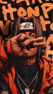 Naruto Pose iPhone Wallpaper