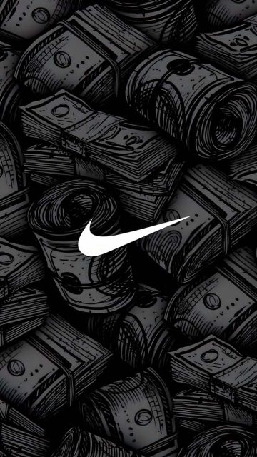 Nike Dollar iPhone Wallpaper