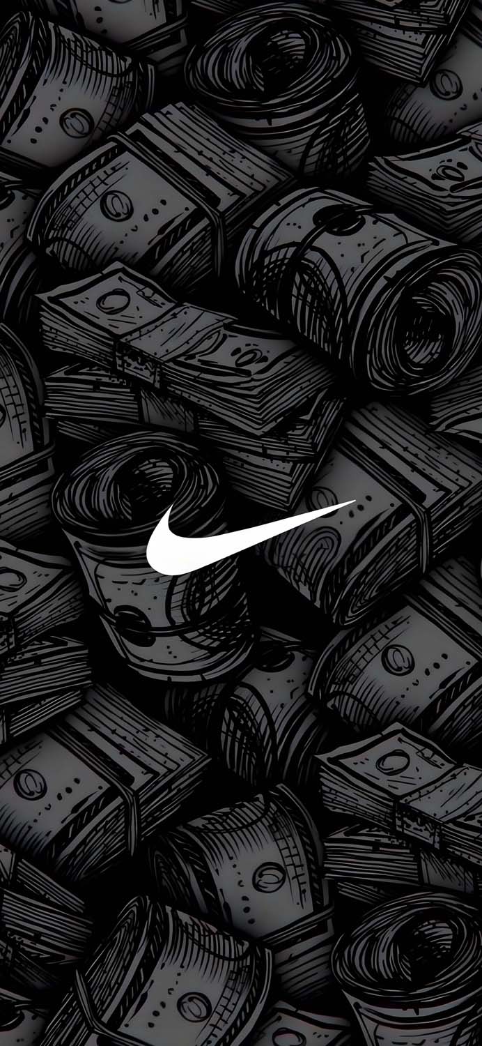 Nike Dollar iPhone Wallpaper