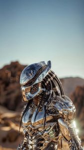 Predator Chrome iPhone Wallpaper