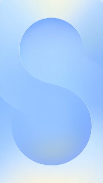 Samsung Galaxy S25 Wallpaper Ice Blue