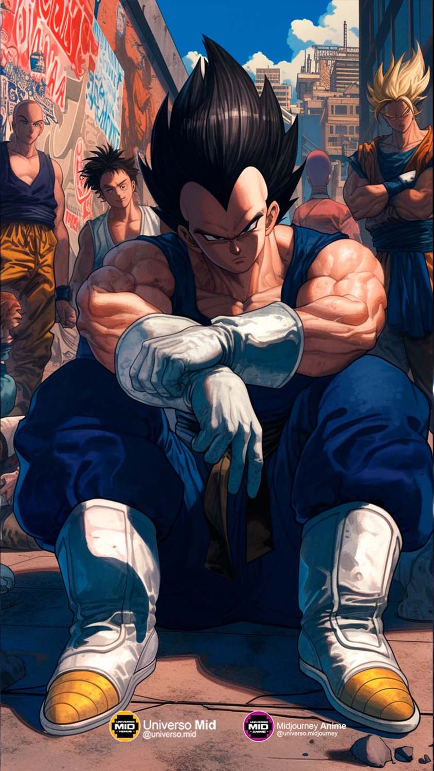 Team Vegeta Dragon Ball Z iPhone Wallpaper