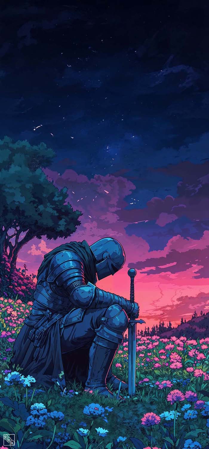 The Knight iPhone Wallpaper