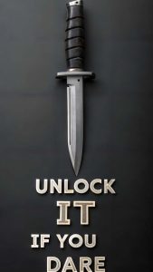 Unlock it if you Dare iPhone Wallpaper