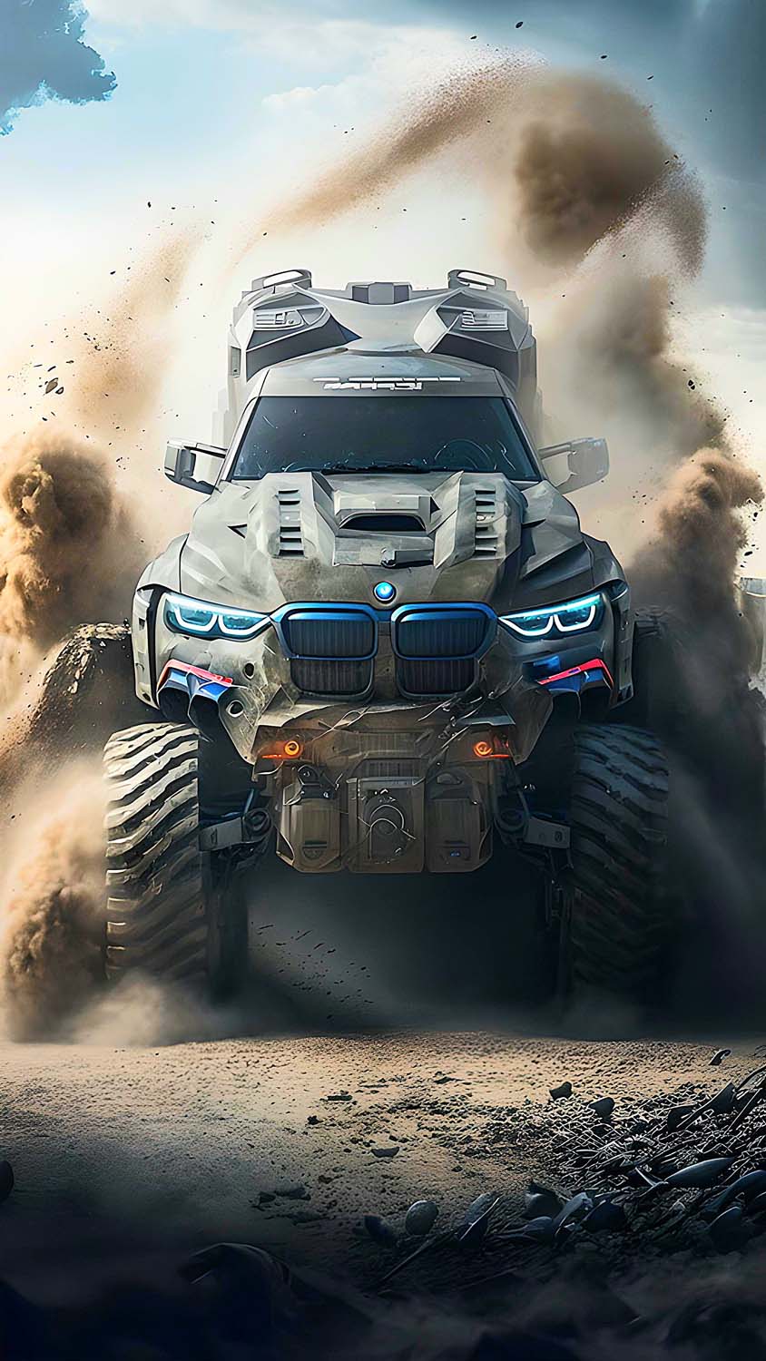 BMW Off Road iPhone Wallpaper