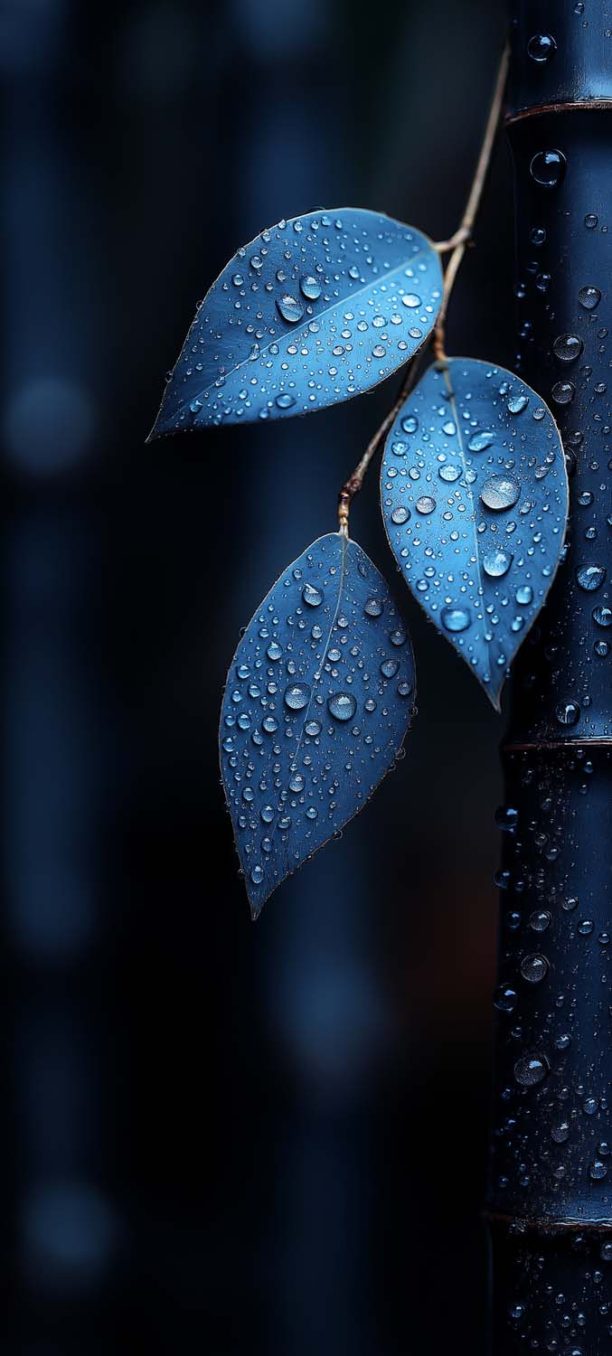 Bamboo Plant Leaves iPhone Wallpaper