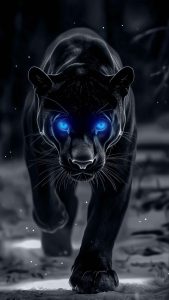 Black Jaguar iPhone Wallpaper