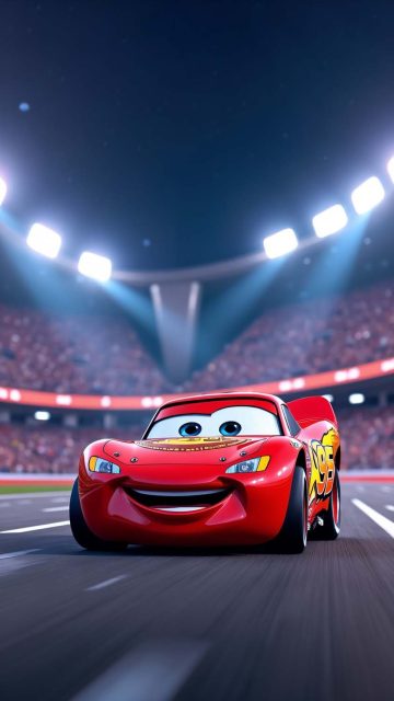 Cars Lightning Mcqueen iPhone Wallpaper