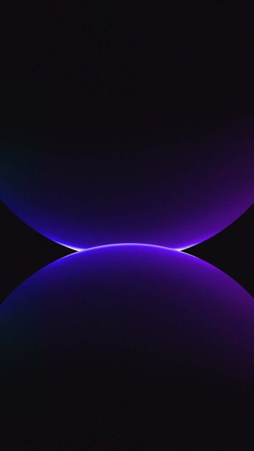 Dark Spheres iPhone Wallpaper