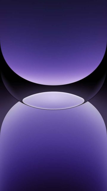 Dual Gradient Bubble iPhone Wallpaper