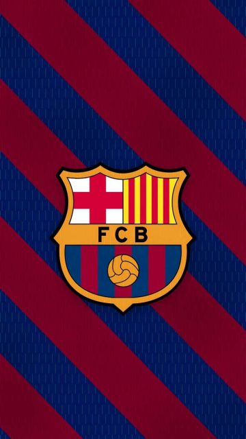 FC Barcelona Team Logo iPhone Wallpaper