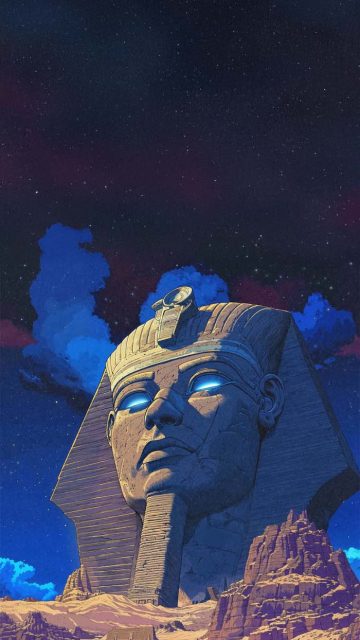 Ghiza Pyramids iPhone Wallpaper