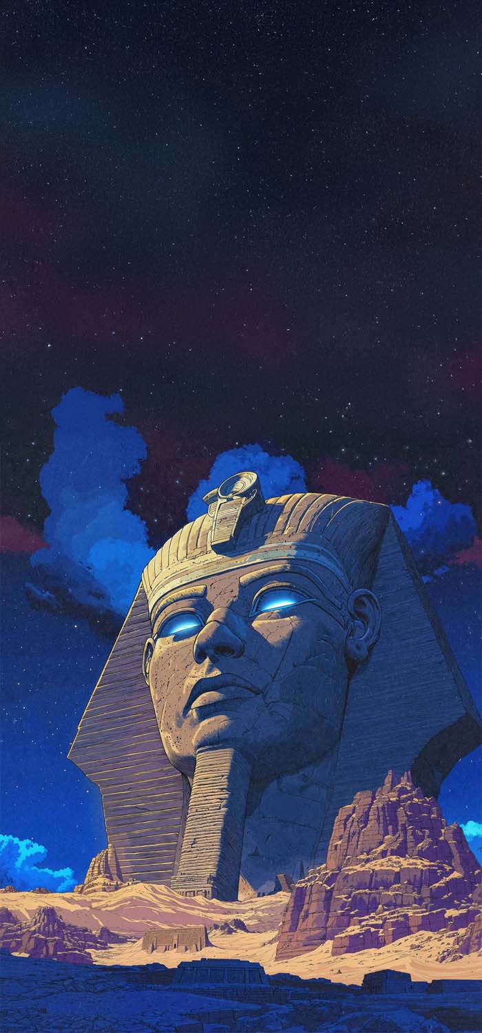 Ghiza Pyramids iPhone Wallpaper