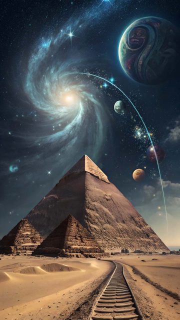 Giza Pyramid iPhone Wallpaper