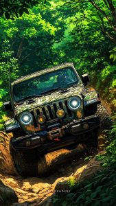 Jeep Offroad iPhone Wallpaper