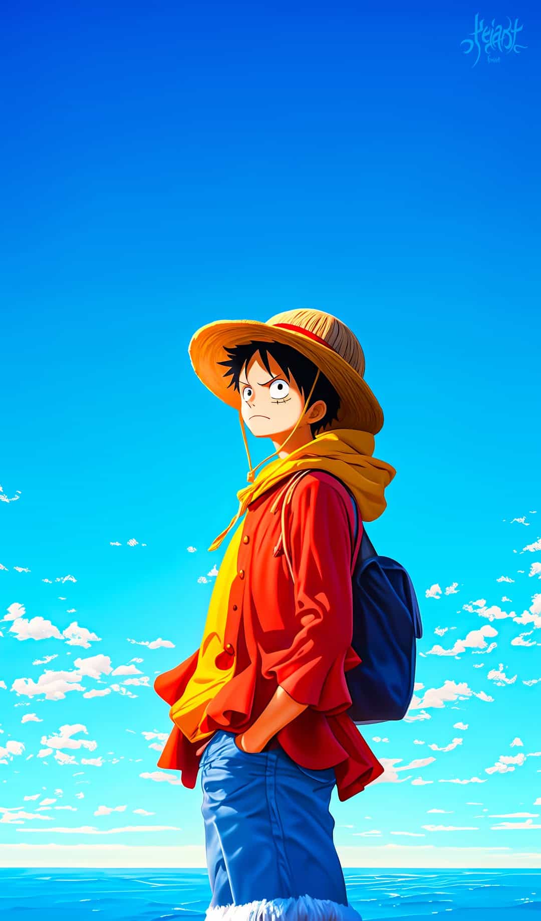 Luffy One Piece iPhone Wallpaper