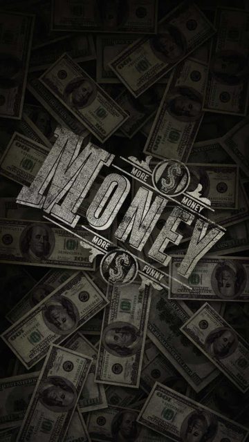 More Money iPhone Wallpaper