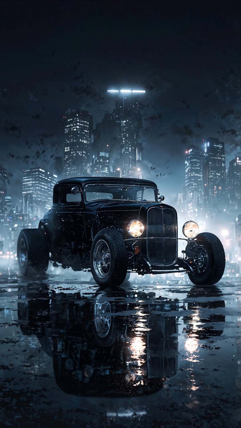 Rat Rod iPhone Wallpaper