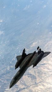 SR 71 Black Bird Jet iPhone Wallpaper