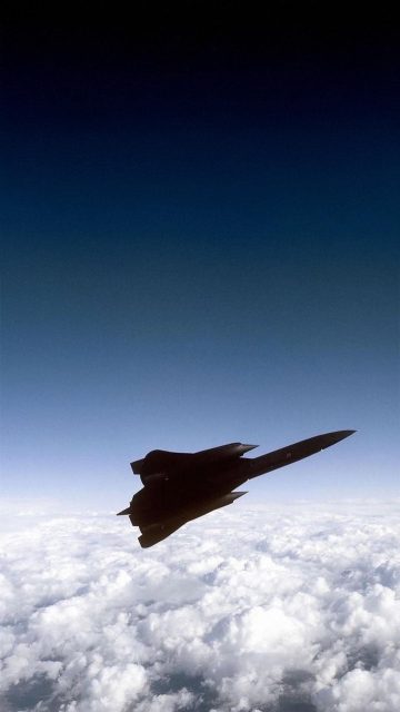 SR 71 Blackbird iPhone Wallpaper