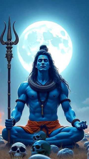 Shiva God iPhone Wallpaper