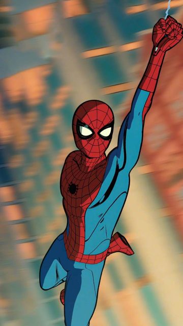 Spiderman Comic Book iPhone Wallpaper