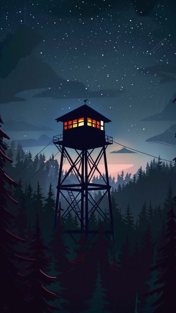 Watch Tower iPhone Wallpaper