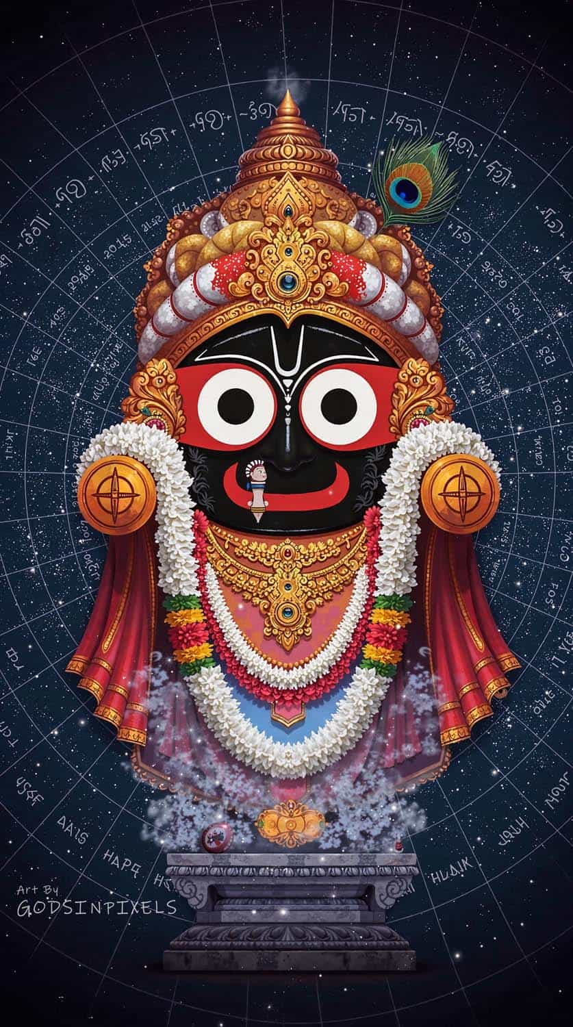 Lord Jagannath iPhone Wallpaper