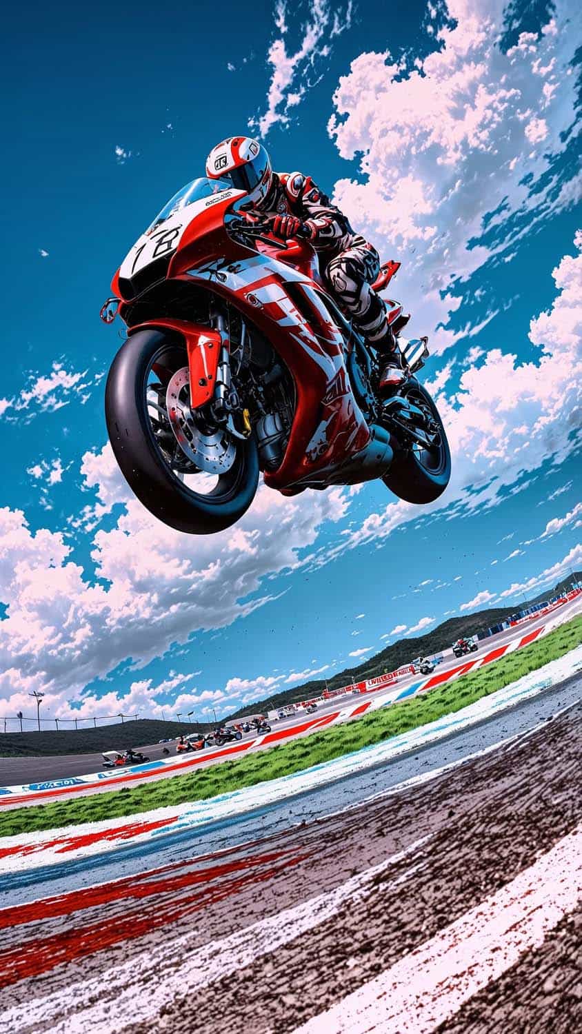 Motogp Racer iPhone Wallpaper