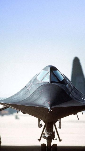 SR 71 Black Bird Jet iPhone Wallpaper