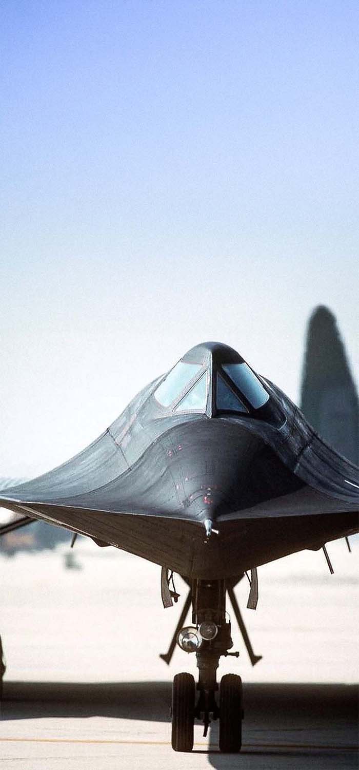 SR 71 Black Bird Jet iPhone Wallpaper