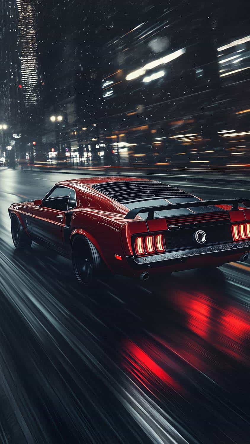 Shelby Mustang Classic iPhone Wallpaper