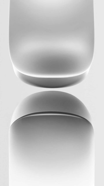 White Abstract iOS 18 Wallpaper iPhone Wallpaper