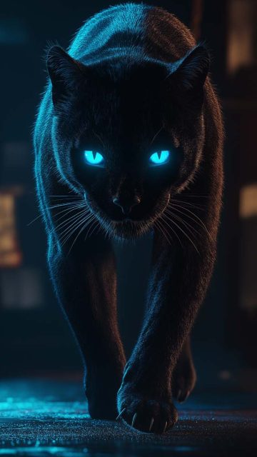 Black Panther iPhone Wallpaper