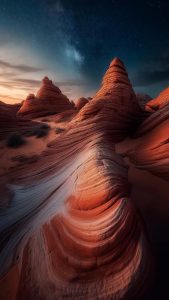 Canyon Rocks iPhone Wallpaper