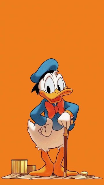 Donald Duck iPhone Wallpaper