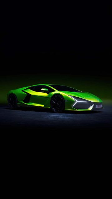 Lamborghini Revuelto Hybrid iPhone Wallpaper