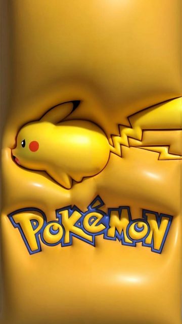 Pikachu 3D iPhone Wallpaper