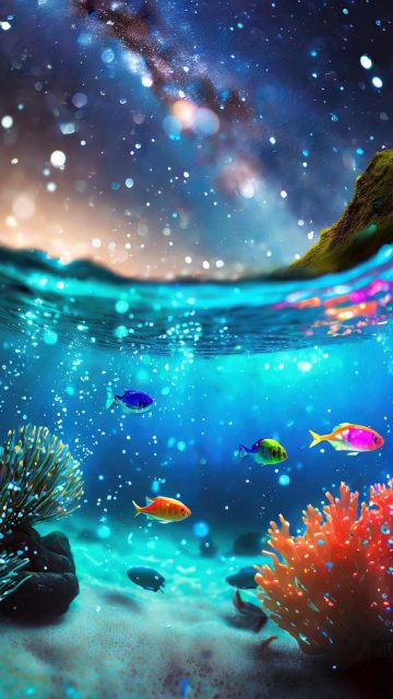 Underwater Fish iPhone Wallpaper